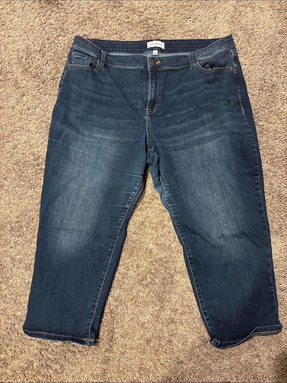 Lane Bryant Women’s Denim Capri/cropped pants